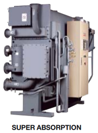 Carrier Single-Effect Hot Water-Fired Absorption Chillers